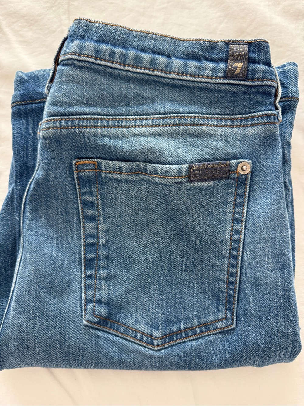7 FOR ALL MANKIND | THE ULTRA HIGH RISE DOJO size 29